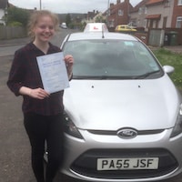 Olivia Franghiadi - Jim #2 200 Olivia Franghiadi proudly holding her Practical Test certificate