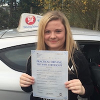 Driving Test Pass-Driving Lessons Review-Jasmine Waite-Pass Masters Gallery